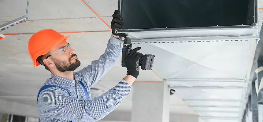 Roof Cap & Exterior Hood Lint Buildup Removal – Palisades Park